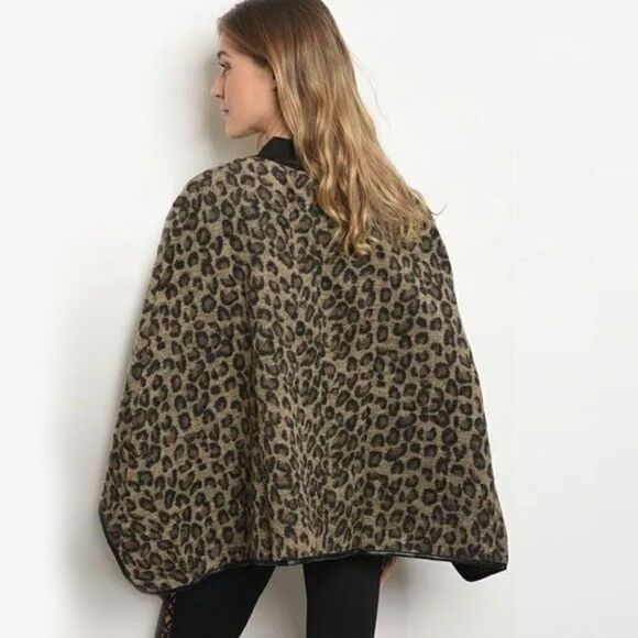 2/$30 Dance & Marvel Leopard Print Jacket - Picture 3 of 5
